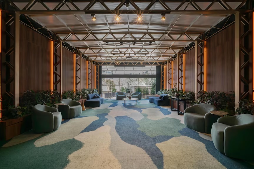Interior do Hotel Hilton Porto Alegre